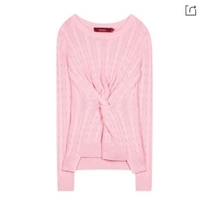 Sies Marjan Zoe twist front sweater